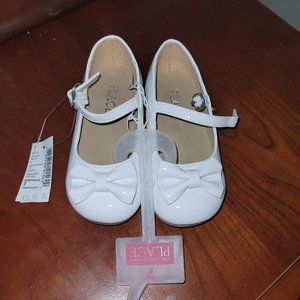 Toddler Girls Dress Shoes Size 7 - White